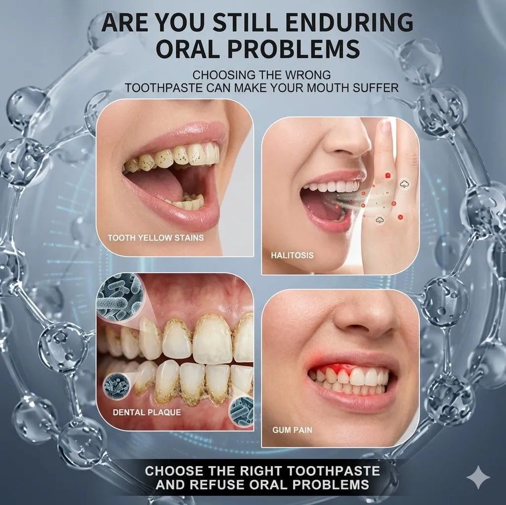 Nano-Hydroxyapatite Toothpaste 75% Whitening Cream