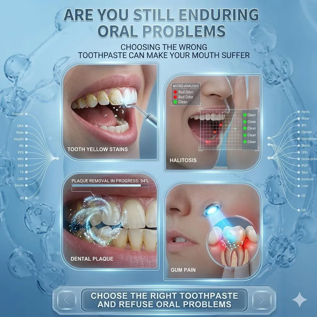Nano-Hydroxyapatite Toothpaste 75% Whitening Cream