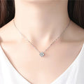 Sterling Silver Four-Leaf Clover Necklace for Women