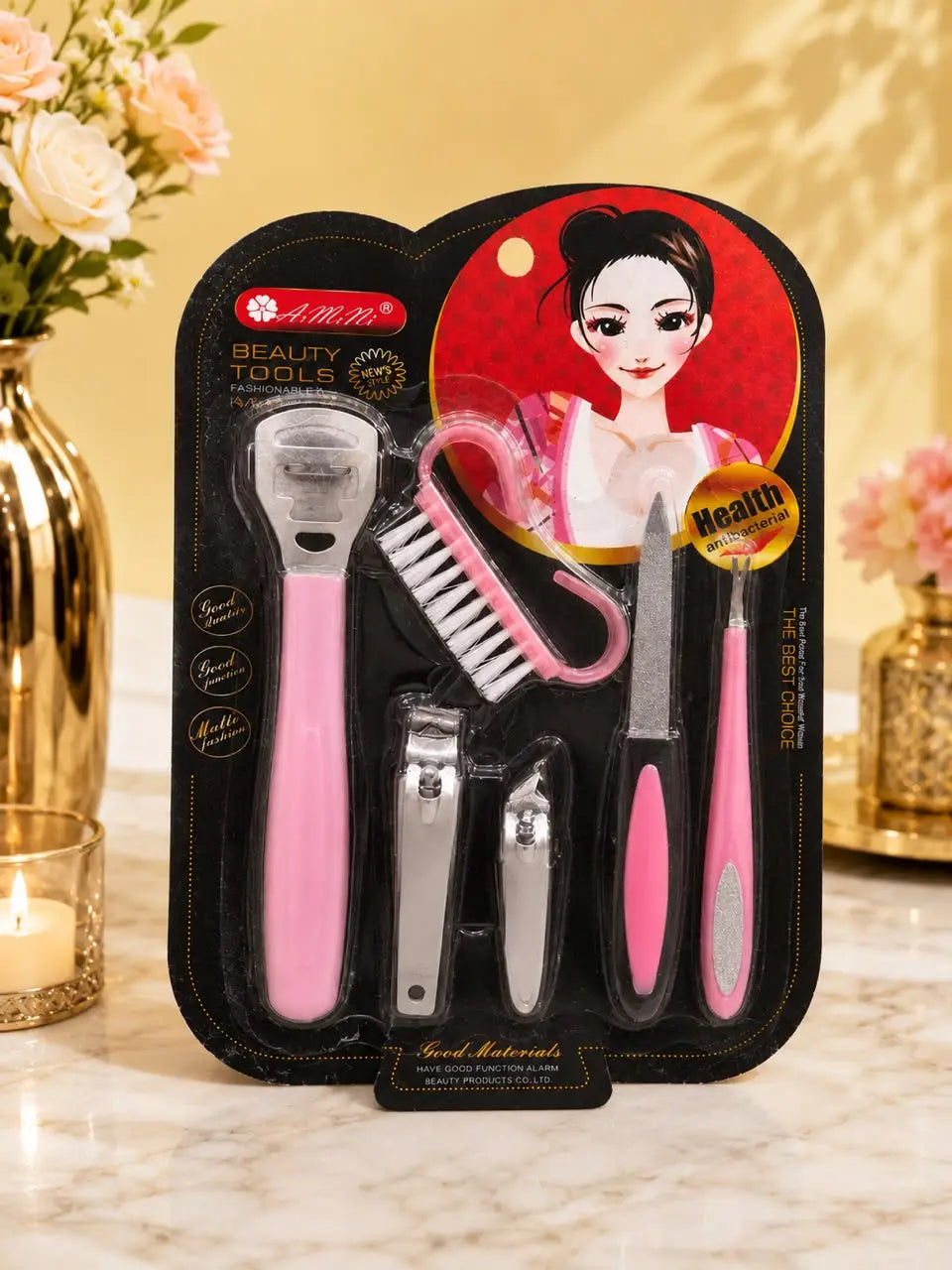 Non-Irritating Ingredients Mani Pedi Kit 100 Pack Of 1