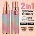 Rechargeable Eyebrow Trimmer for Women & Men Multicolor