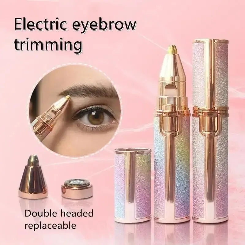 Rechargeable Eyebrow Trimmer for Women & Men Multicolor