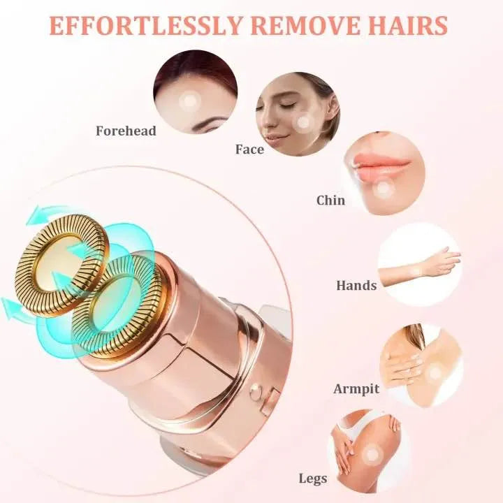 Rechargeable Eyebrow Trimmer for Women & Men Multicolor