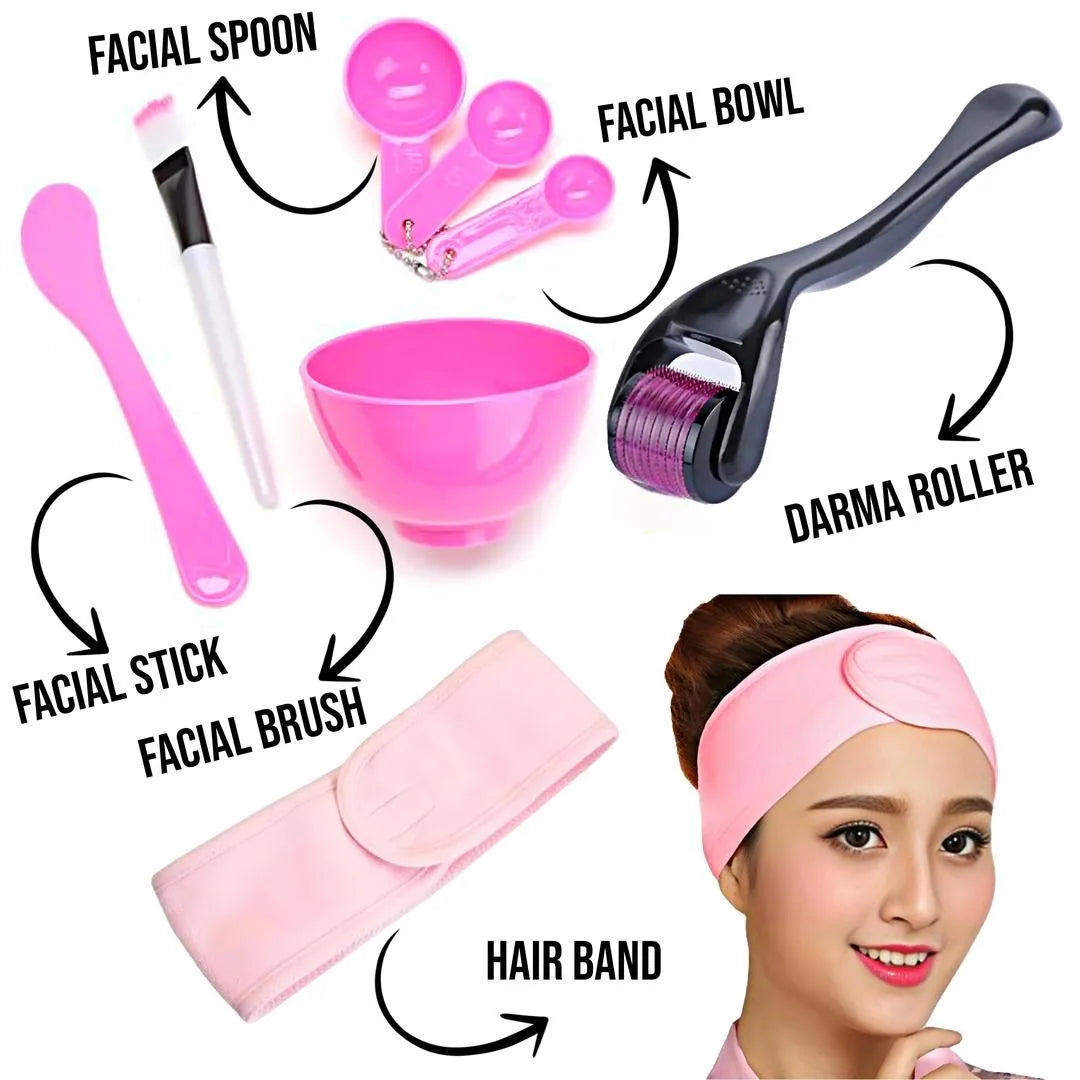 6-in-1 Facial Spa Kit for Glowing Skin