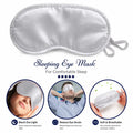 Soft Padded 3D Sleep Eye Mask Premium Blindfold Mask with Adjustable Strap