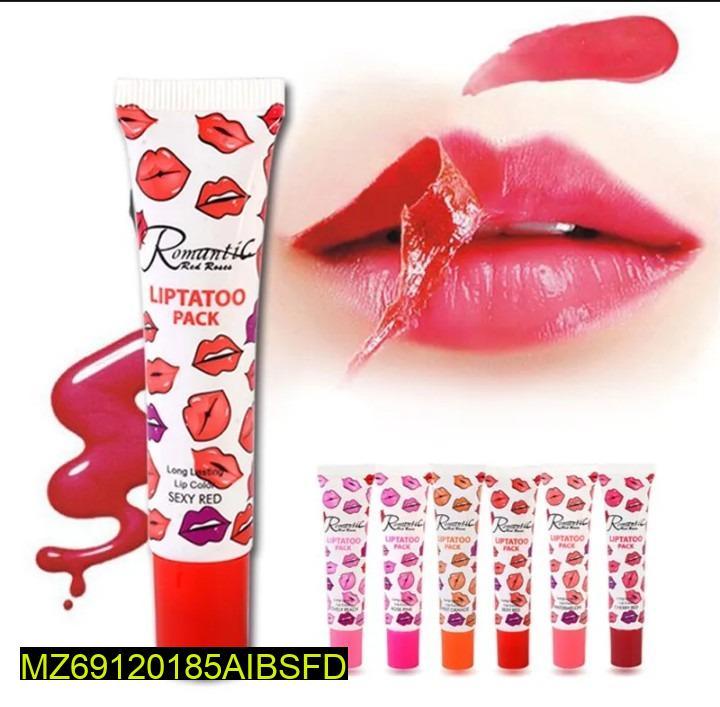 Lip Gloss Pack 6 Shades Long Lasting Smudge Resistant
