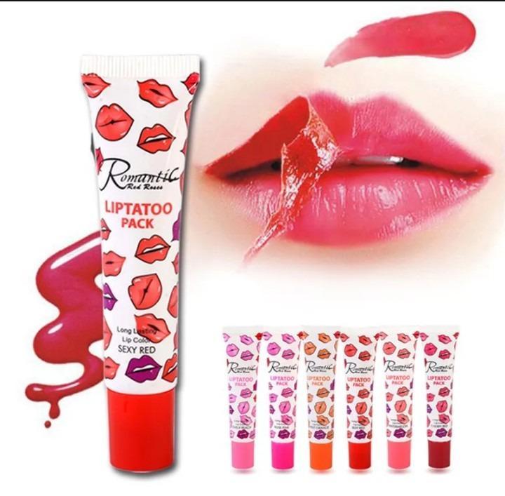 Lip Gloss Pack 6 Shades Long Lasting Smudge Resistant