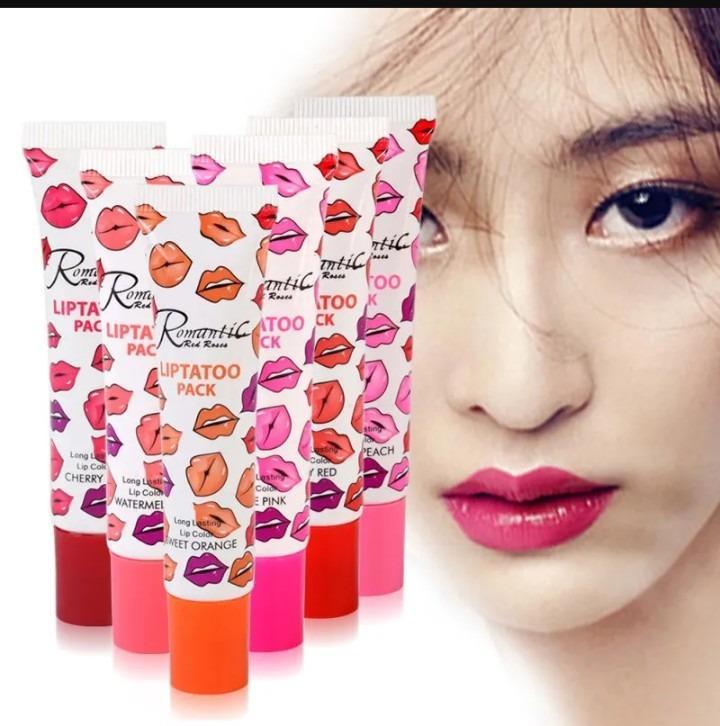 Lip Gloss Pack 6 Shades Long Lasting Smudge Resistant