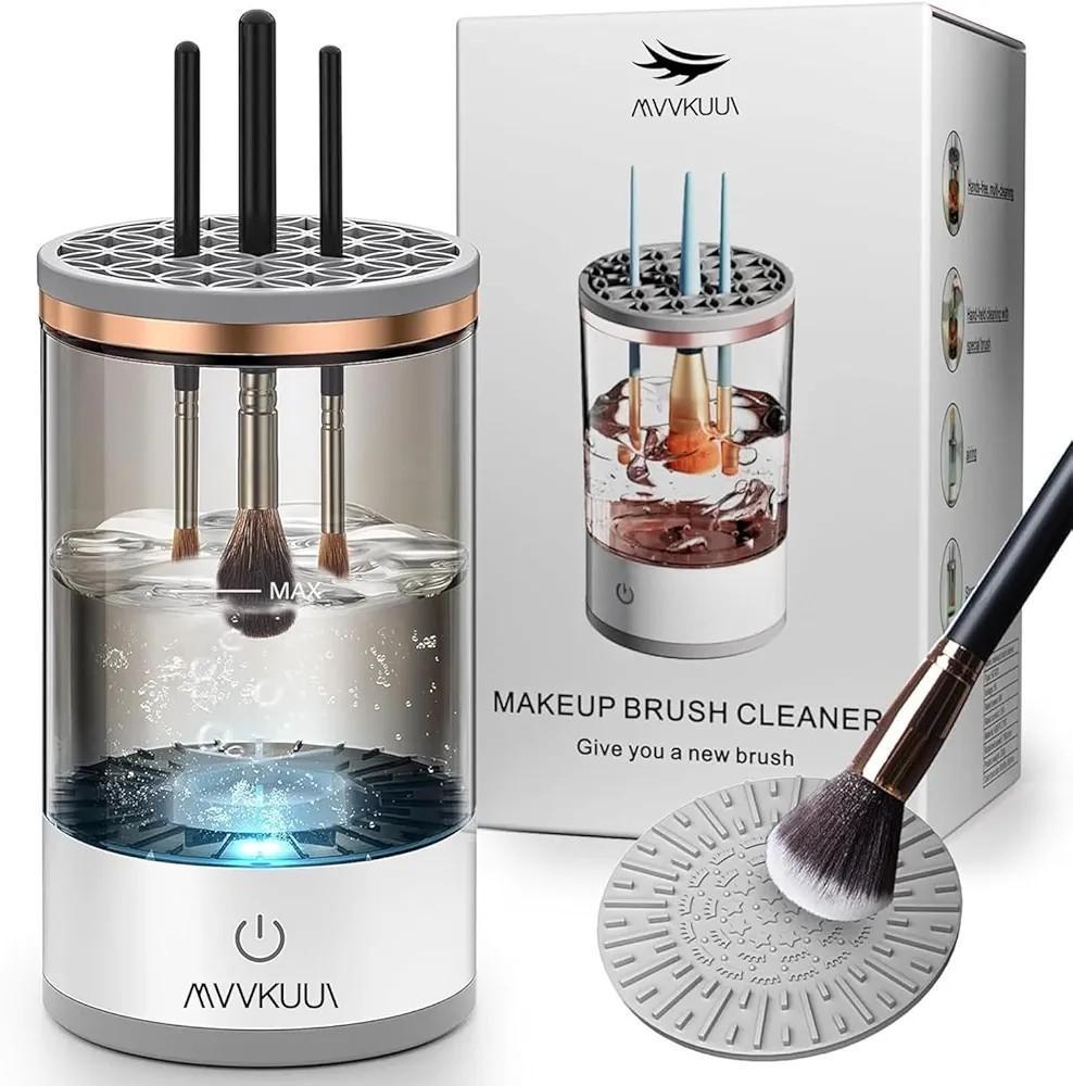 Electric Makeup Brush Cleaner 50ml ABS UV Sterilizer