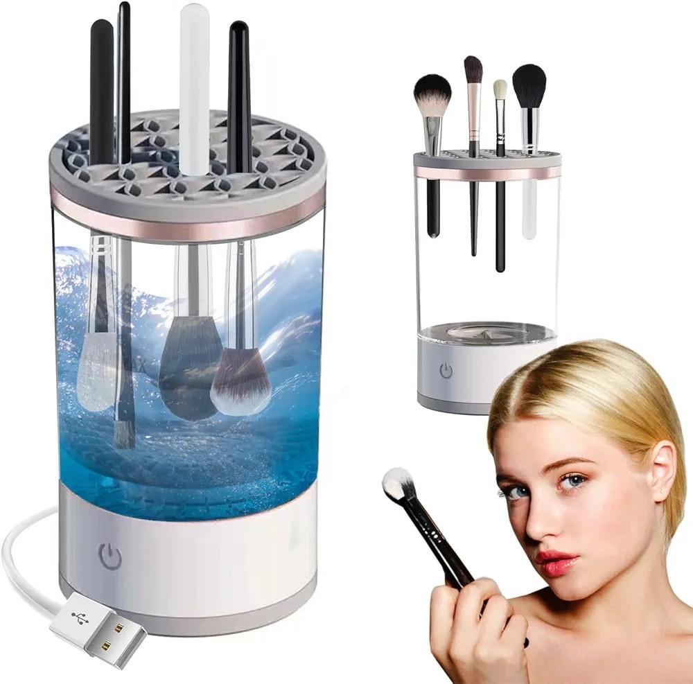 Electric Makeup Brush Cleaner 50ml ABS UV Sterilizer