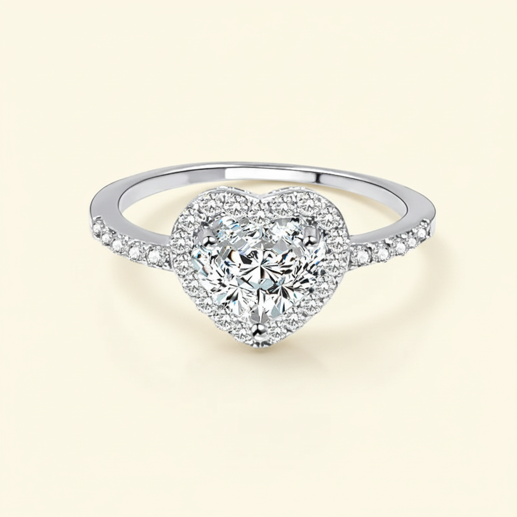 Heart ring hero render