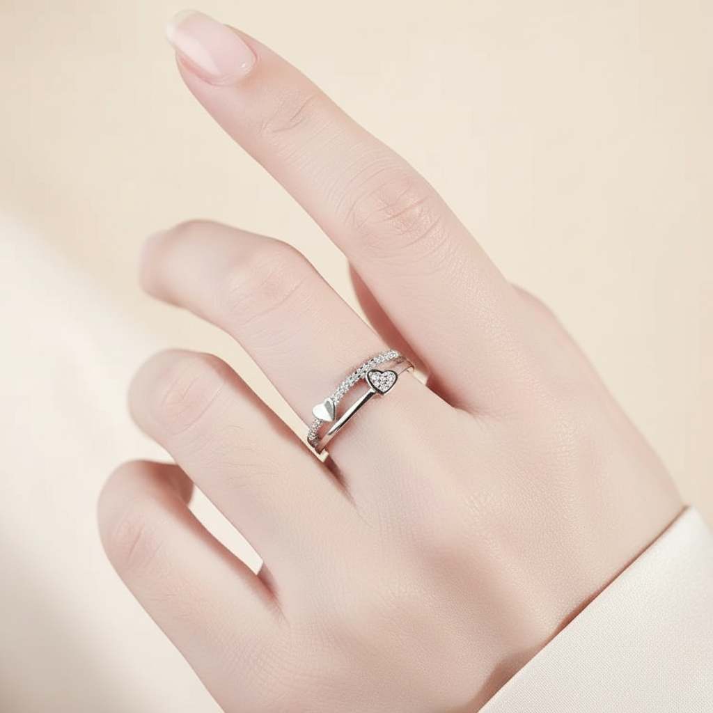 Lifestyle ring render